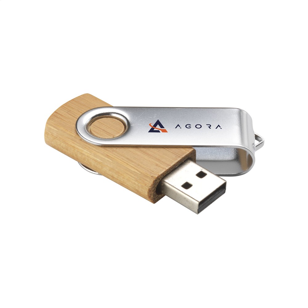 USB Twist Bamboo 16 GB