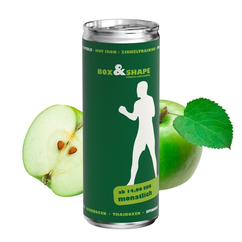 Apfelspritzer Eco Label (Pfandfrei, Export)