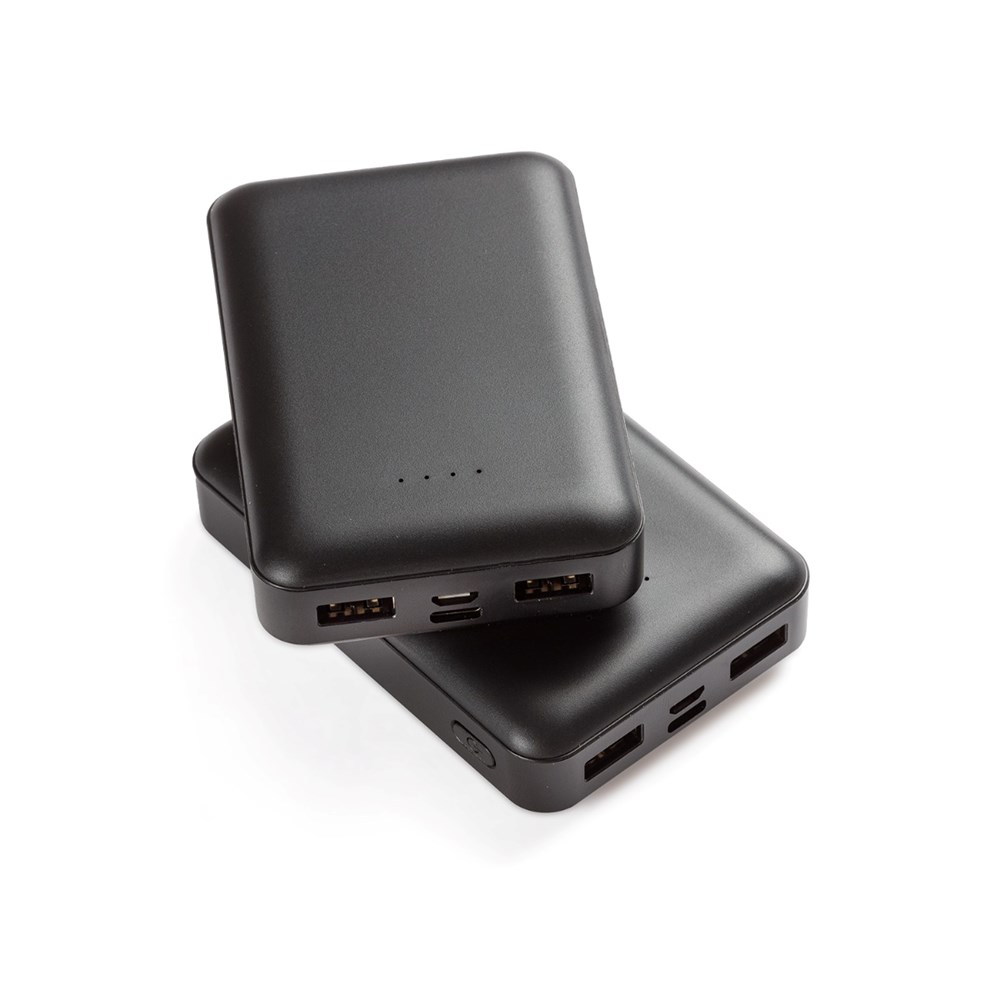 Powerbank Traveler Tina-Schwarz-10000 mAh