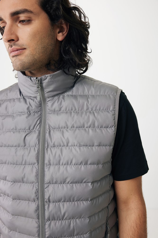 Iqoniq Meru Herren Bodywarmer aus recyceltem Polyester