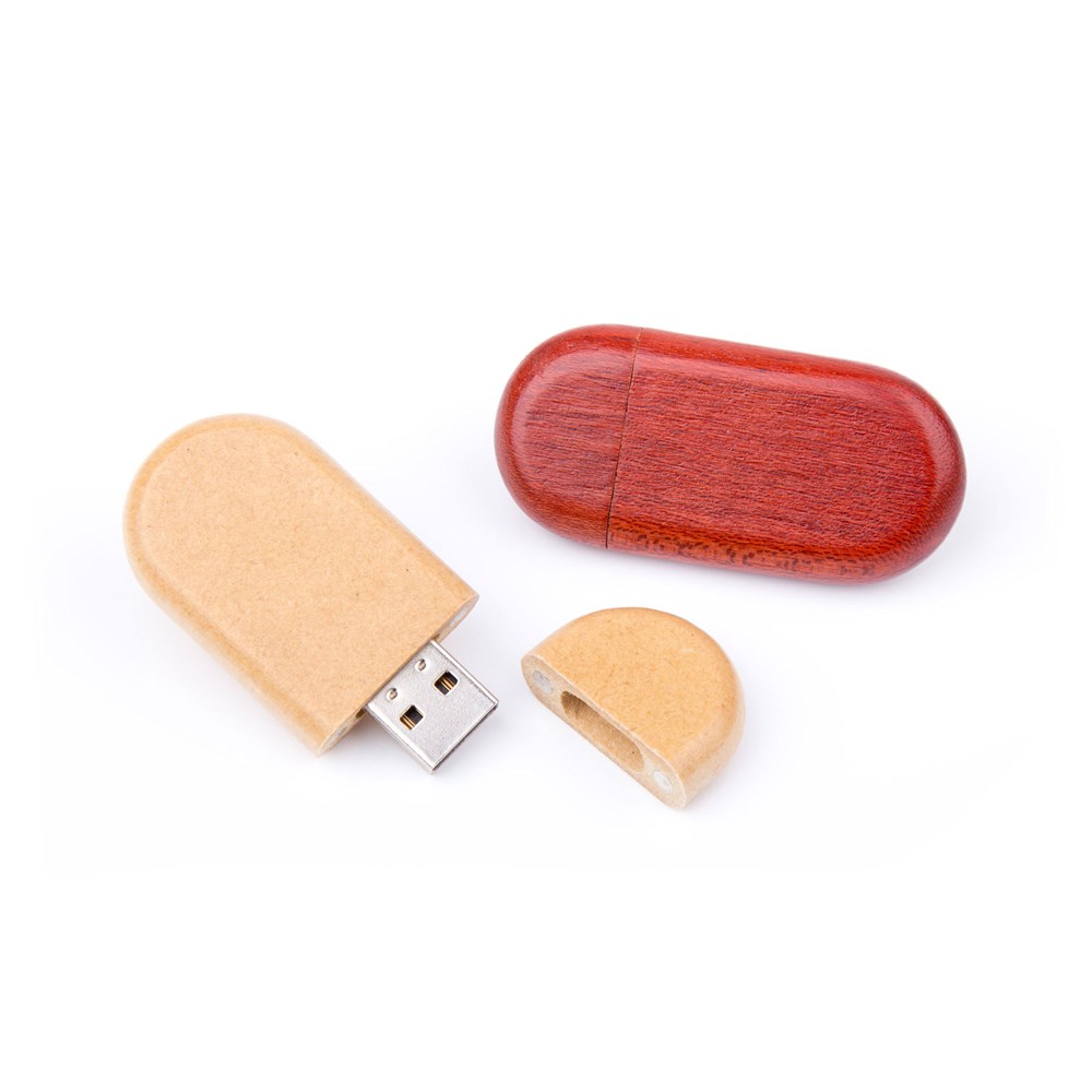 USB Stick Holz Oval 32 GBahorn