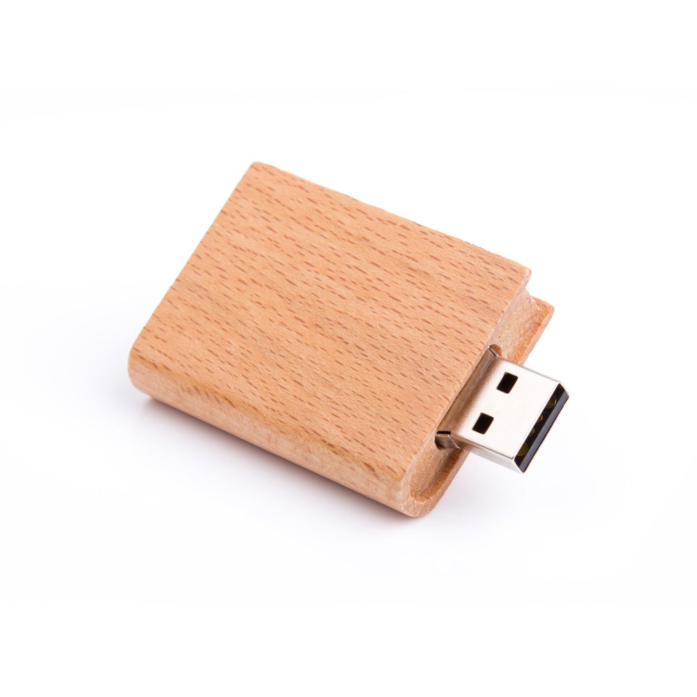 USB Stick Wood Book 1 GBbuche