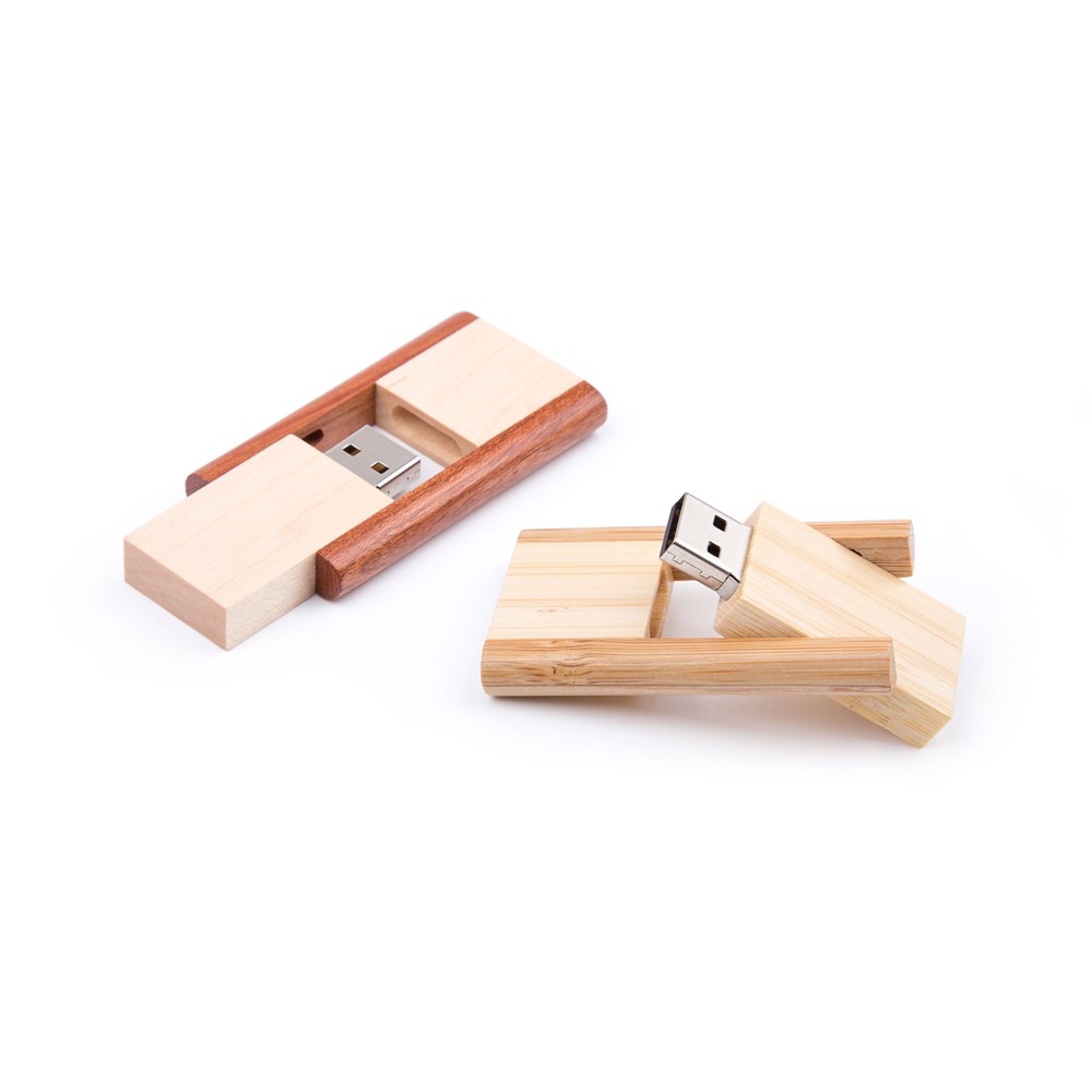 USB Stick Holz Turn 512 MBahorn