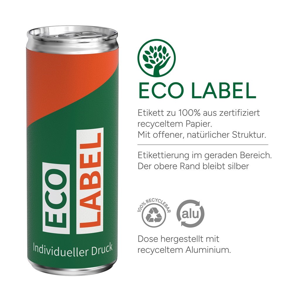 Iso Drink, Eco Label (Pfandfrei, Export)