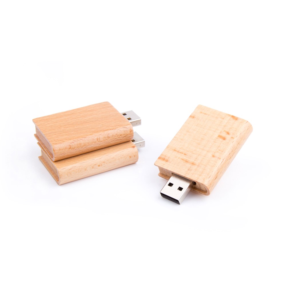 USB Stick Wood Book 16 GBbuche