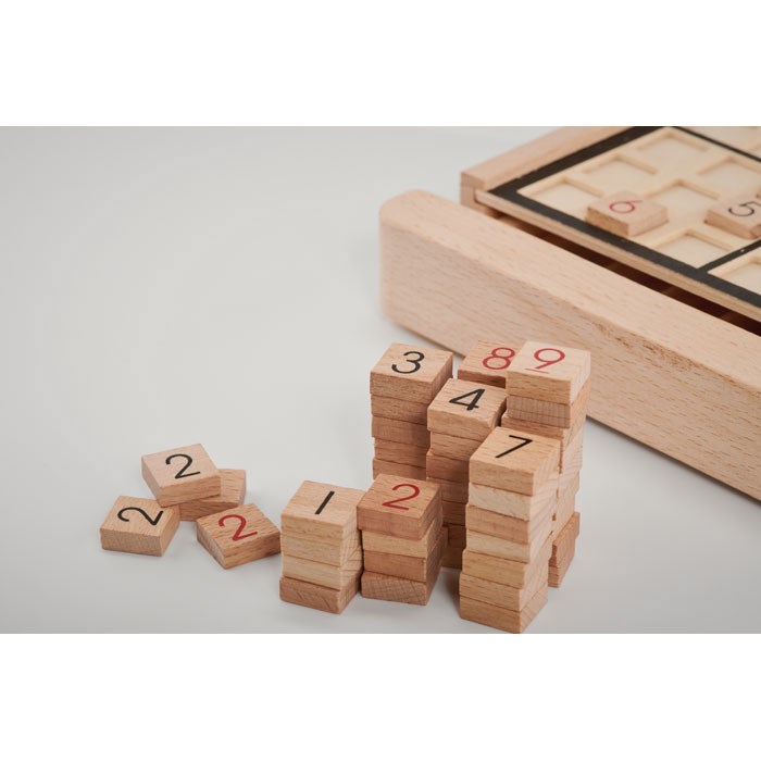 SUDOKU - Sudoku-Brettspiel Holz