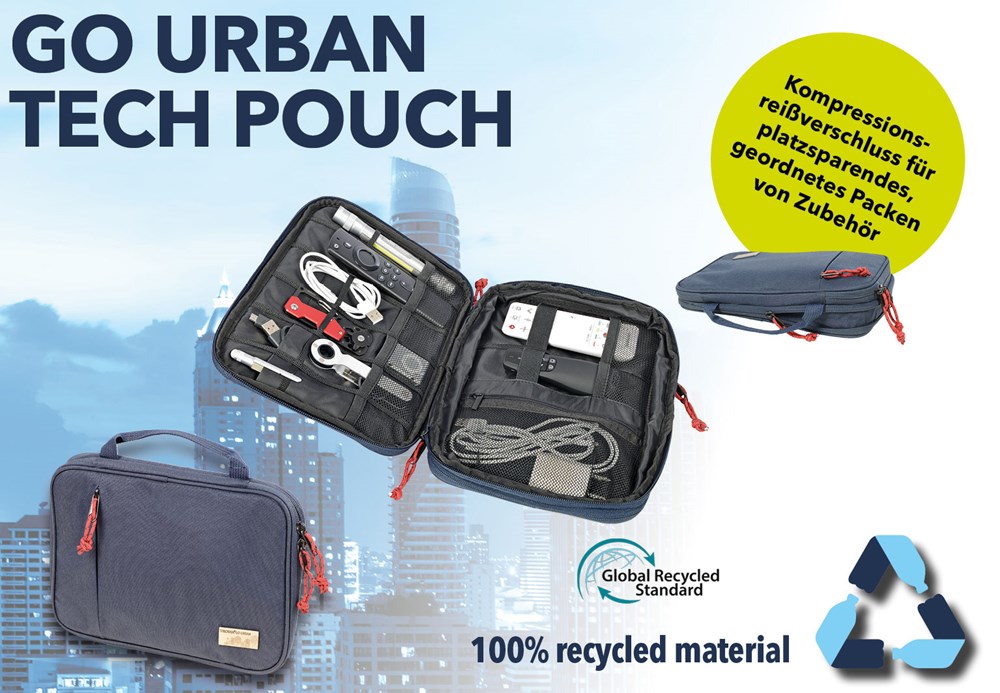 TROIKA Kabeltasche GO URBAN TECH POUCH