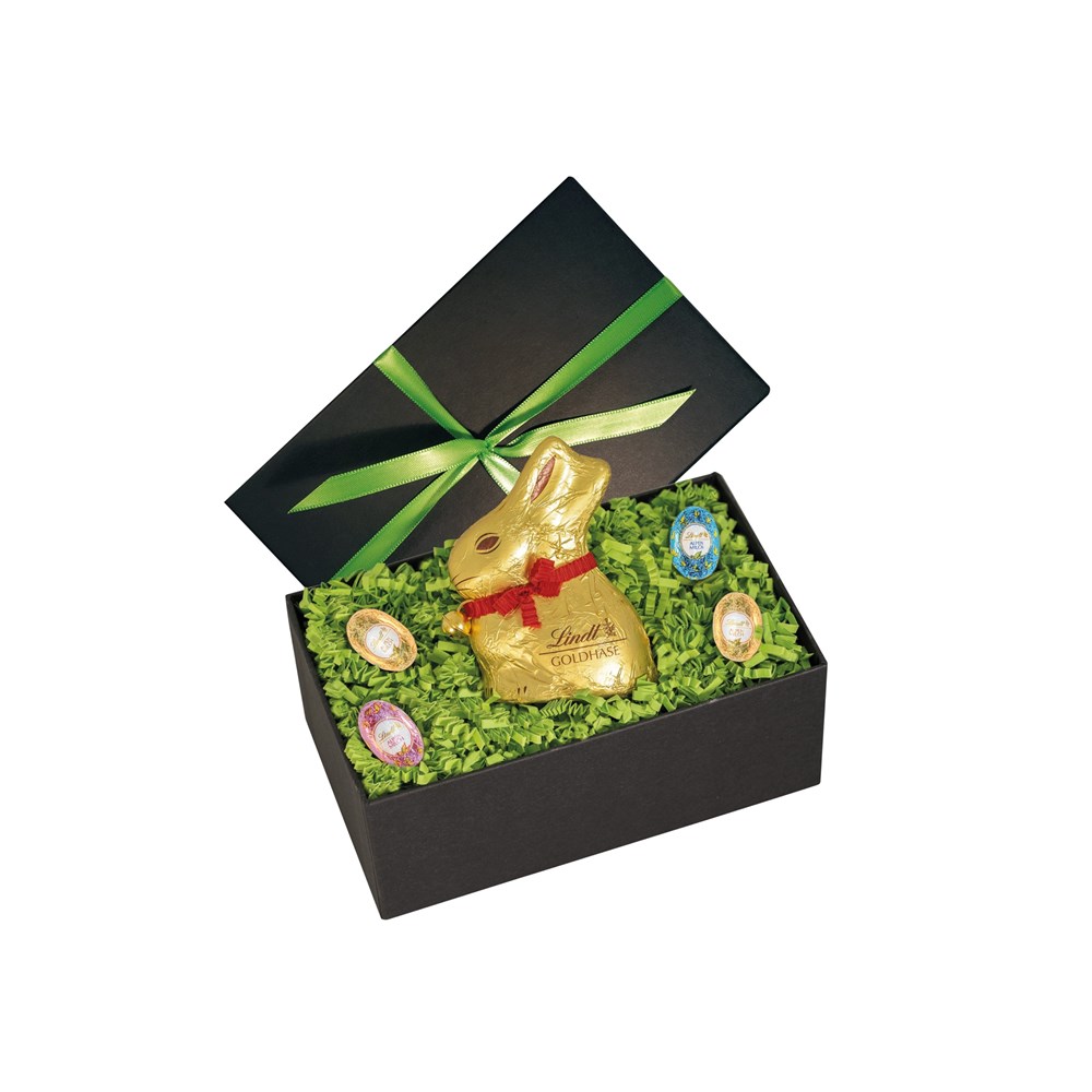 Goldhase Geschenkbox